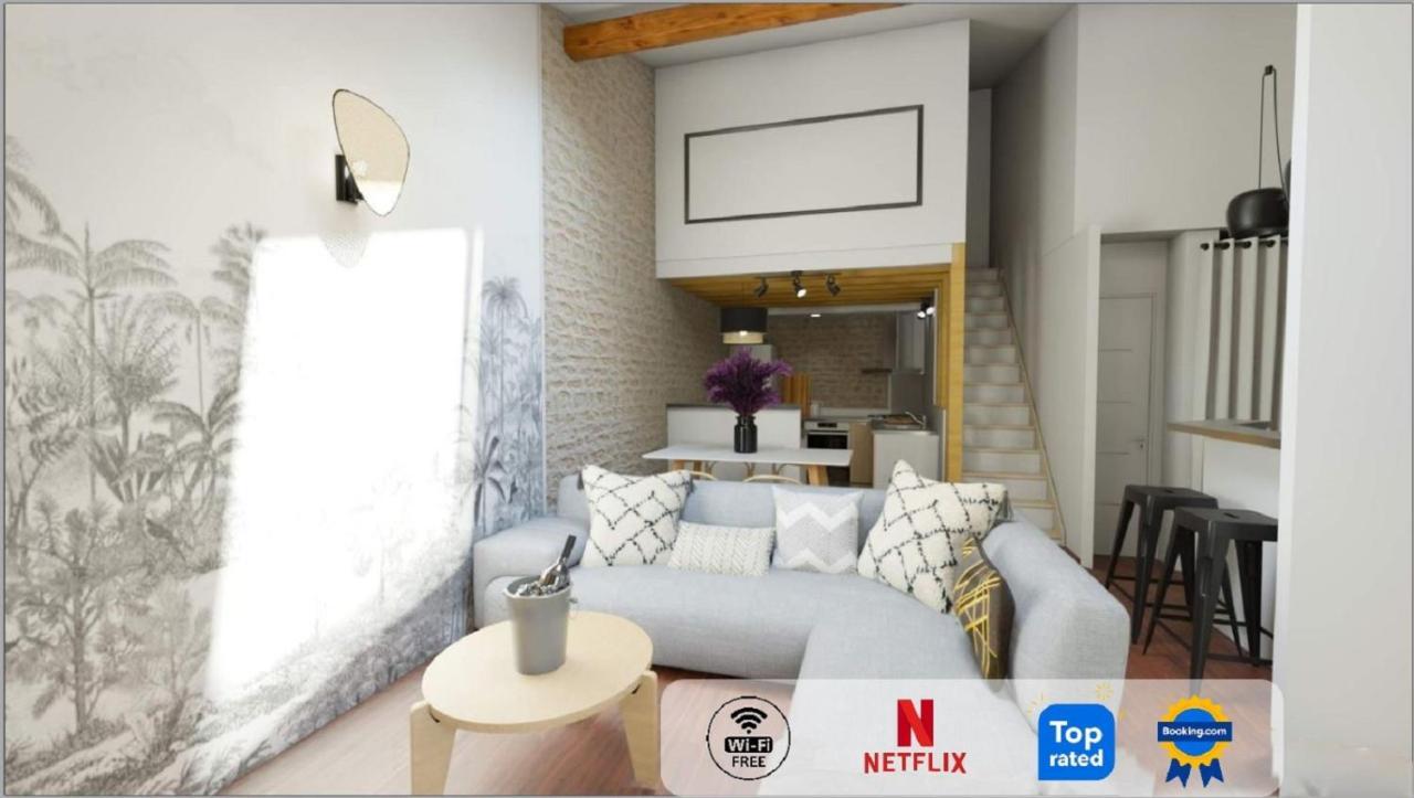Colorzen - Confortable Lumineux Netflix - Appart Pezenas Centre Екстер'єр фото